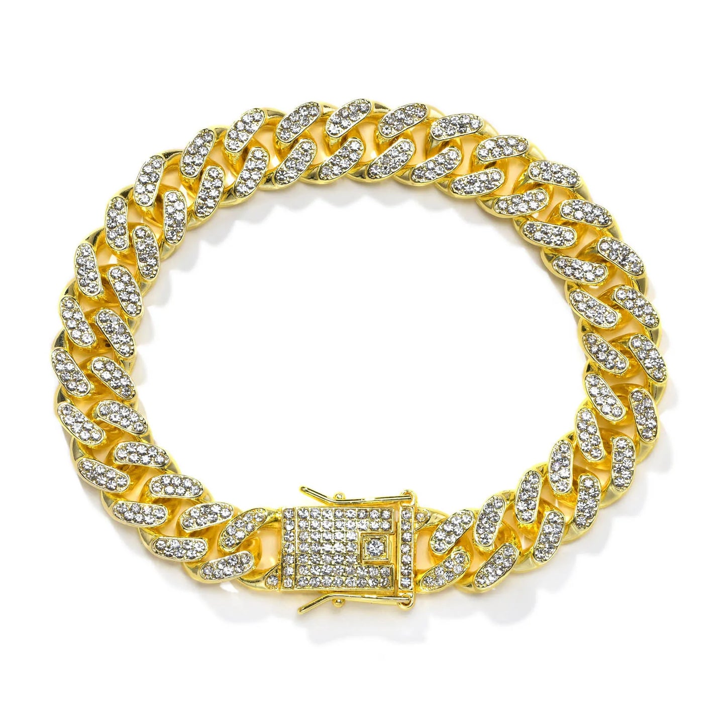 Cuban Rhinestones Bracelet